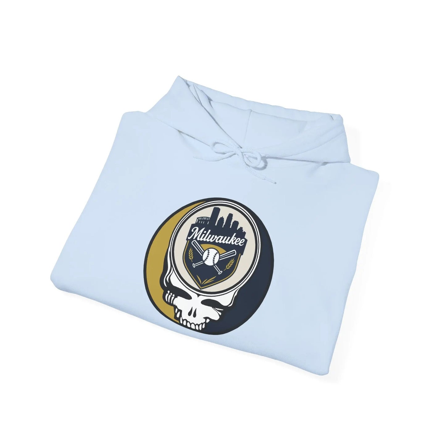 Milwaukee Baseball Edition Grateful Dead Unisex Heavy Blend Hoodie The Ballpark Collection
