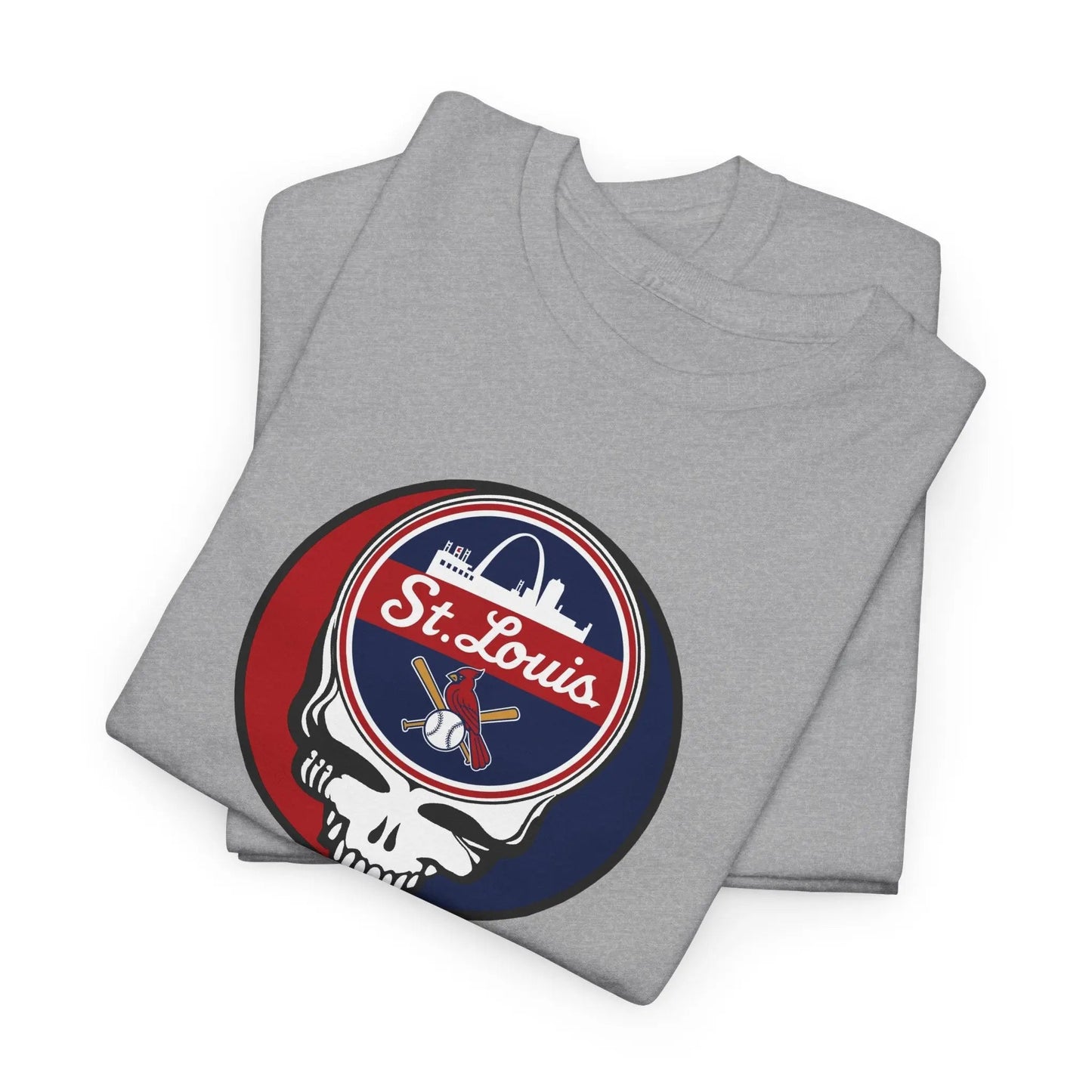 St. Louis Cardinals Steal Your Face T-Shirt Baseball Edition The Ballpark Collection