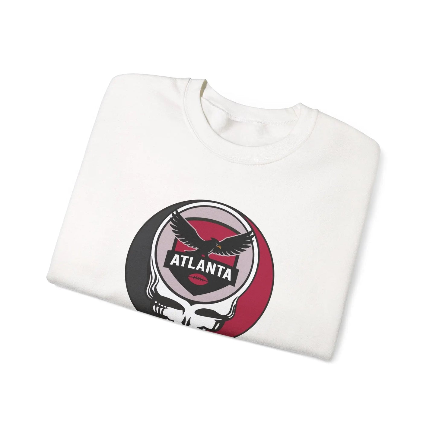 Gridiron Collection Atlanta Falcons Grateful Dead Stealie Crewneck Sweatshirt