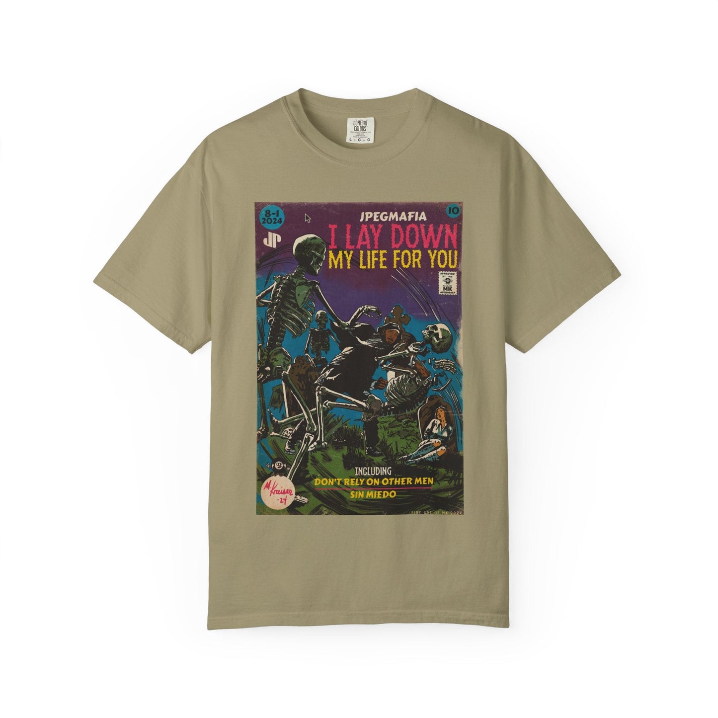 I Lay Down My Life For You Unisex Comfort Colors T-shirt