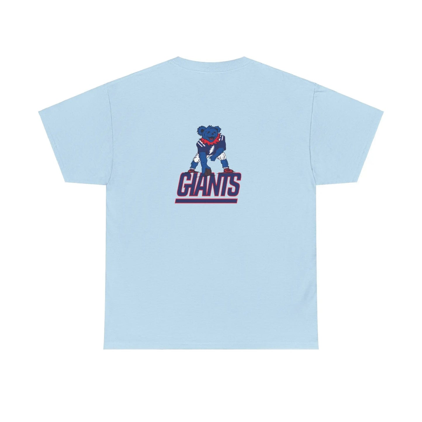 New York Giants Grateful Dead Dancing Bear Two-Sided T-Shirt The Gridiron Collection