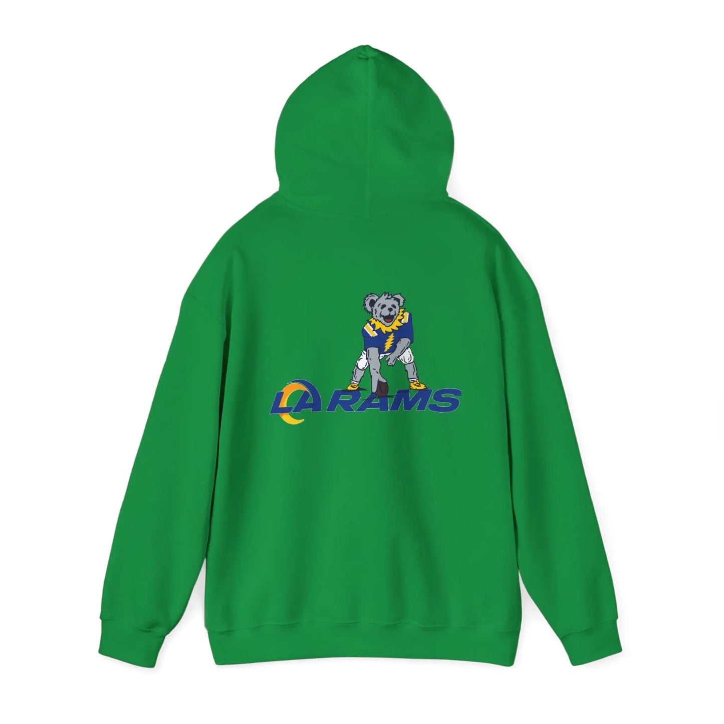 Los Angeles Rams Dancing Bear Unisex Hoodie Two-Sided The Gridiron Collection