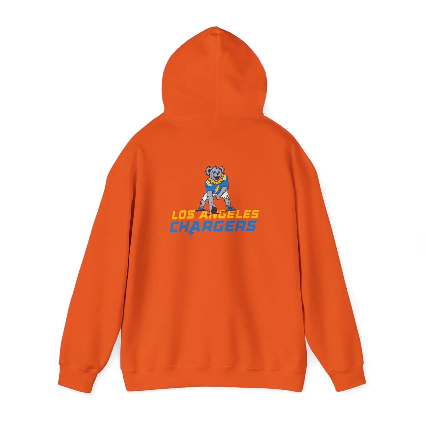 Los Angeles Chargers Dancing Bear Unisex Hoodie Two-Sided The Gridiron Collection