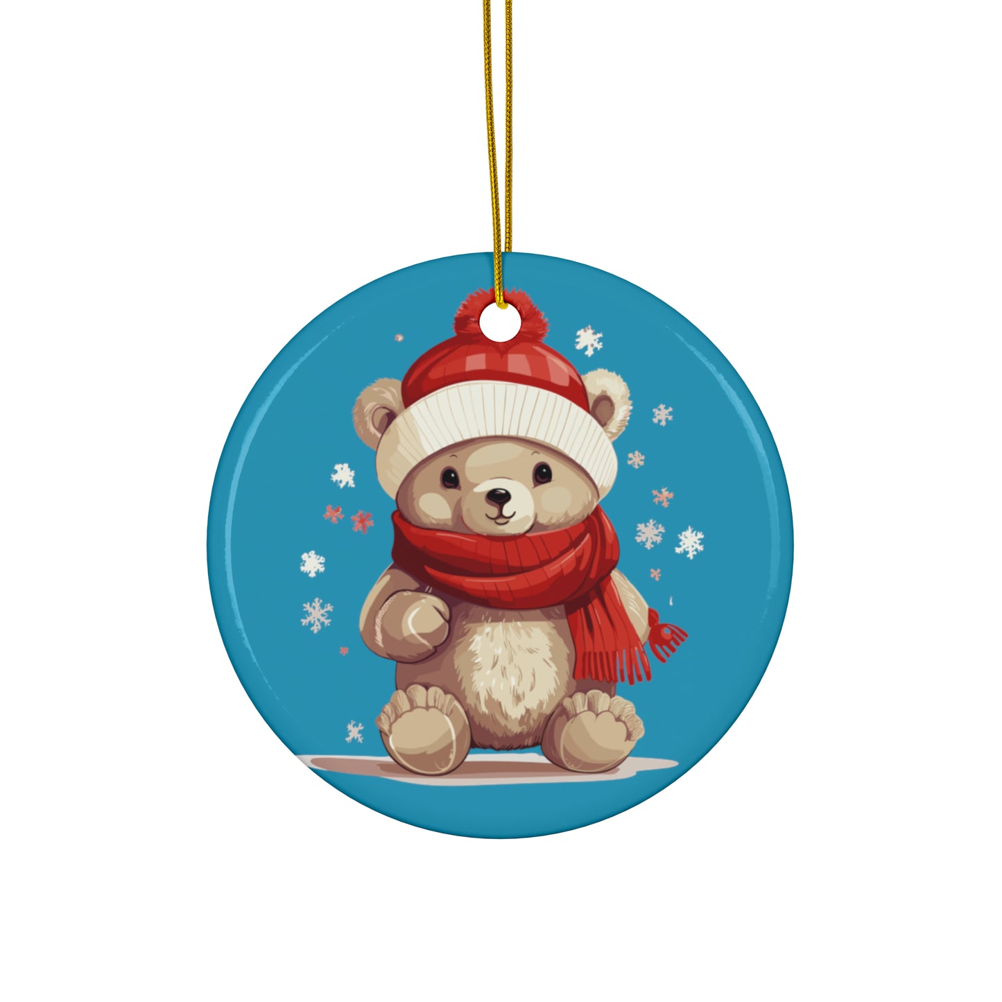 Christmas Ceramic Ornaments (1pc, 3pcs, 5pcs, 10pcs)