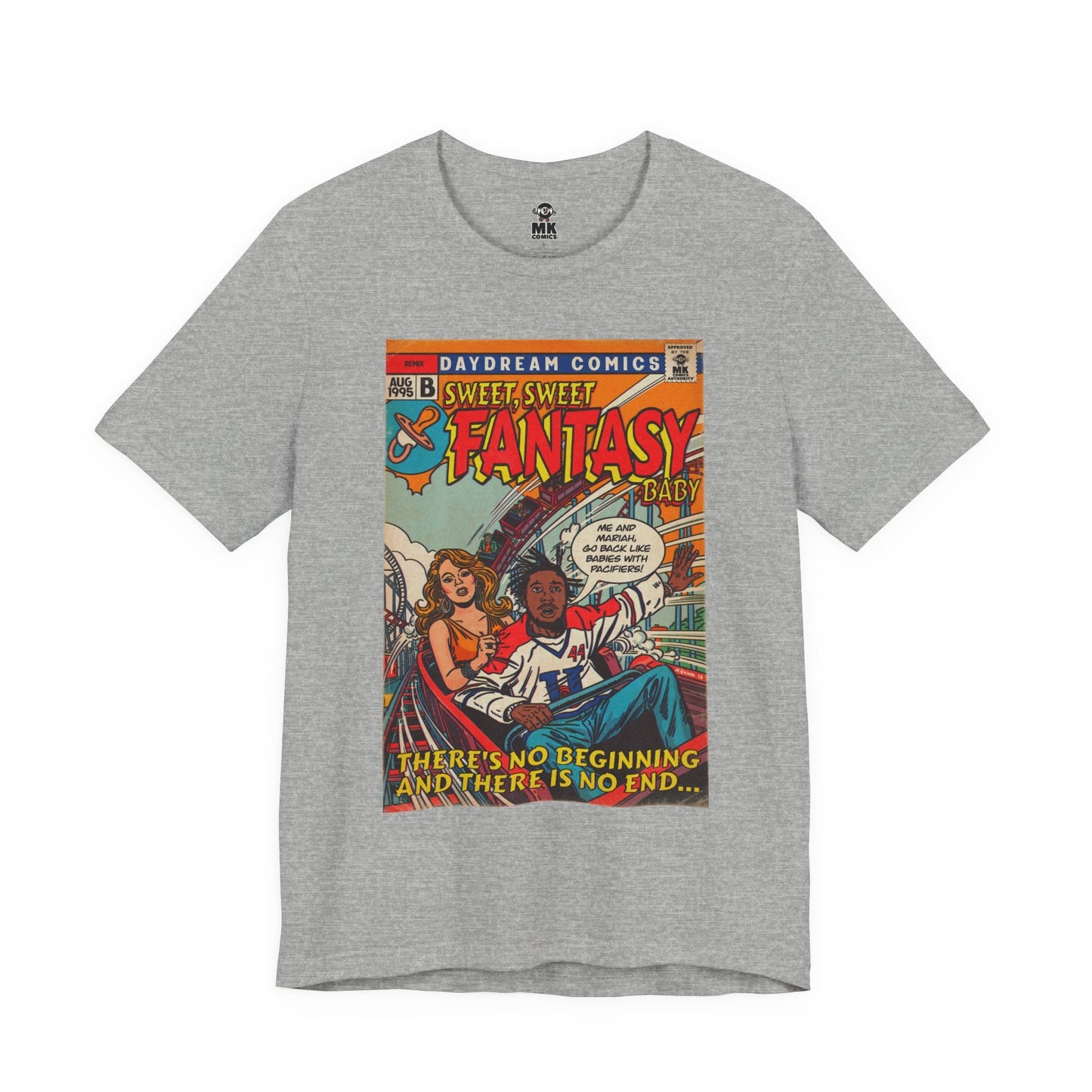 Unisex Jersey Short Sleeve Tee Soft Cotton Fantasy Remix Bella+Canvas