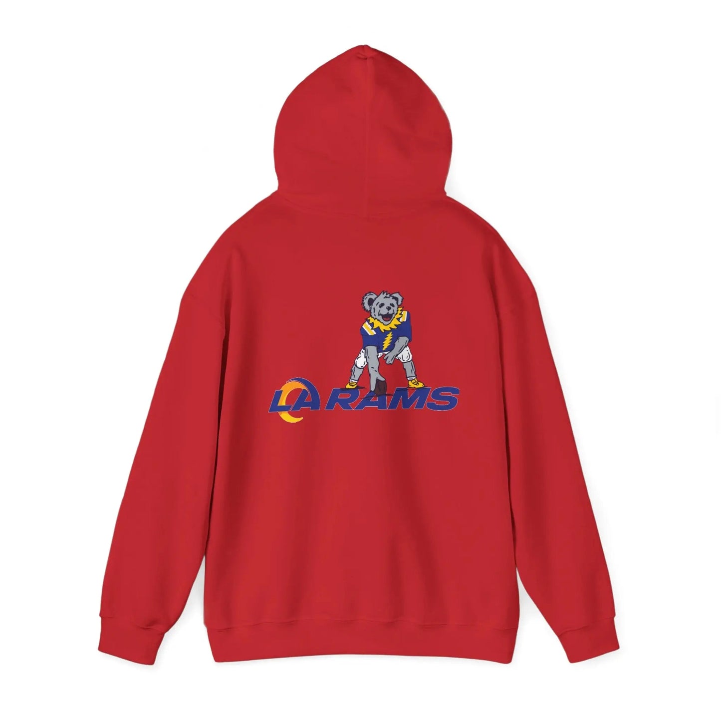Los Angeles Rams Dancing Bear Unisex Hoodie Two-Sided The Gridiron Collection