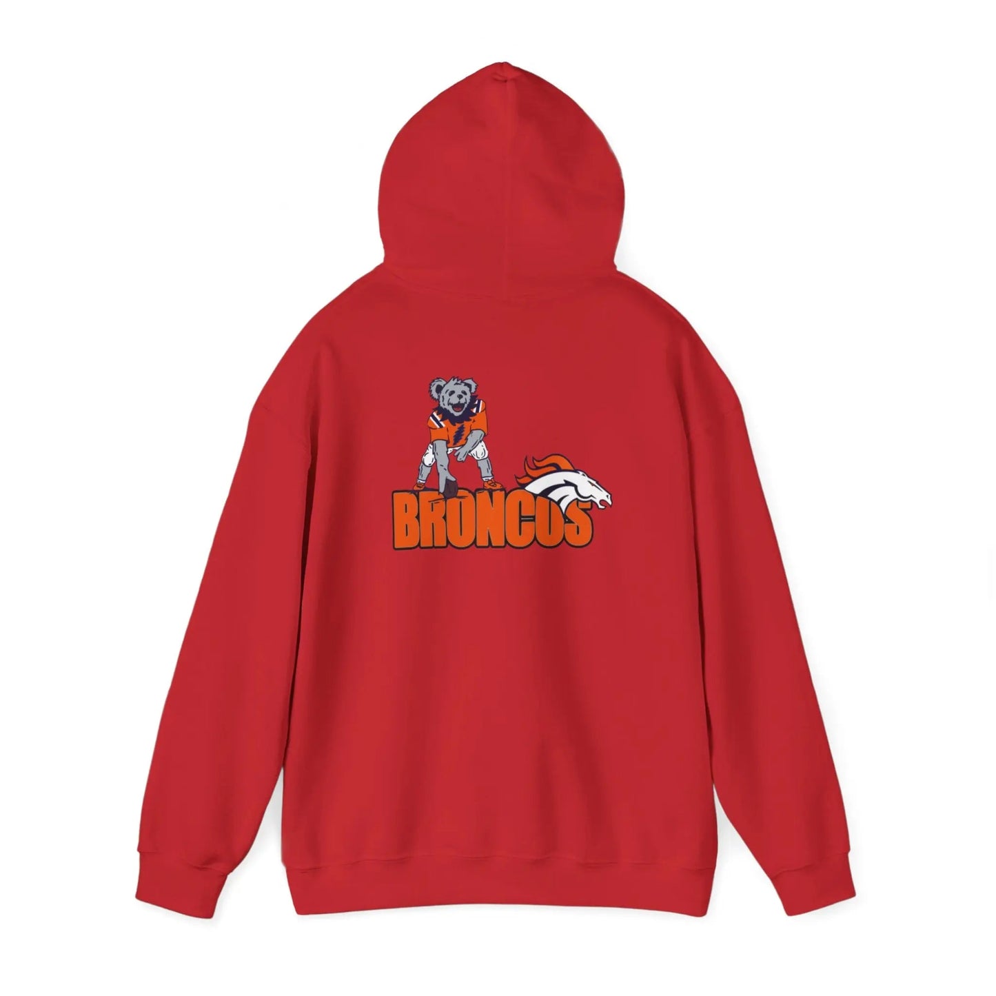Denver Broncos Dancing Bear Unisex Two-Sided Hoodie The Gridiron Collection