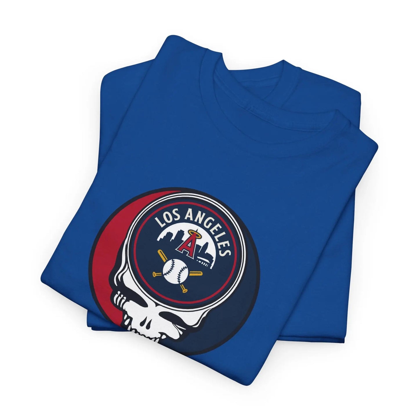 Los Angeles Angels Grateful Dead Steal Your Face T-Shirt The Ballpark Collection