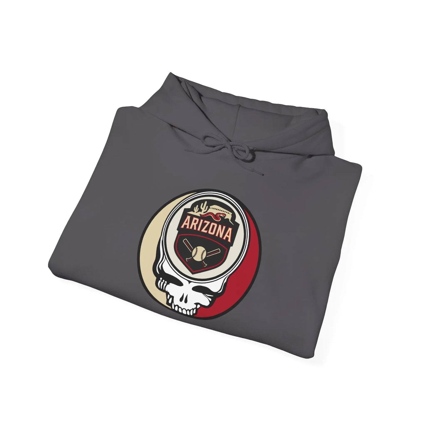 Grateful Dead Unisex Heavy Blend Hooded Sweatshirt Arizona Baseball Edition The Ballpark Collection
