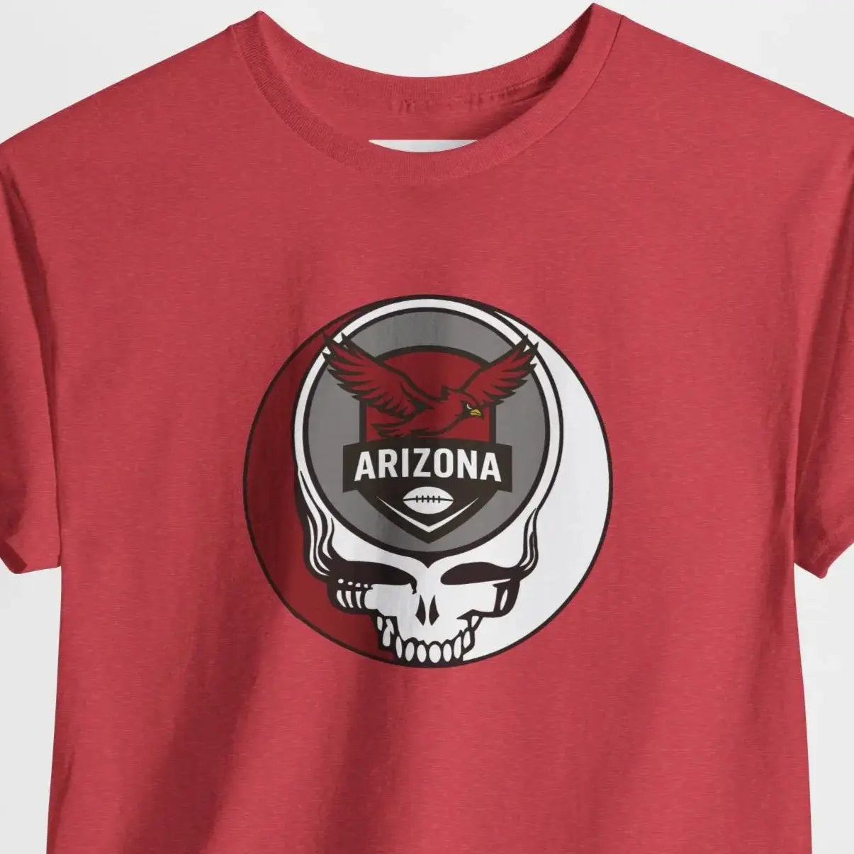 Arizona Cardinals Grateful Dead Steal Your Face T-Shirt NFL