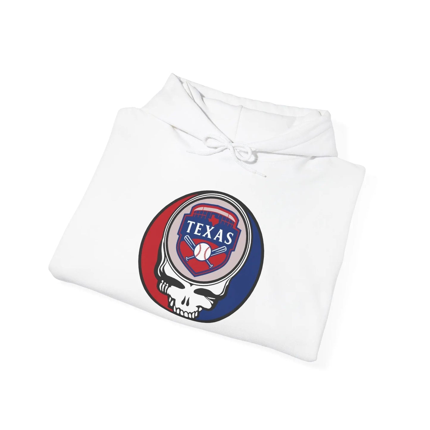 Texas Baseball Edition Grateful Dead Unisex Heavy Blend Hoodie MLB