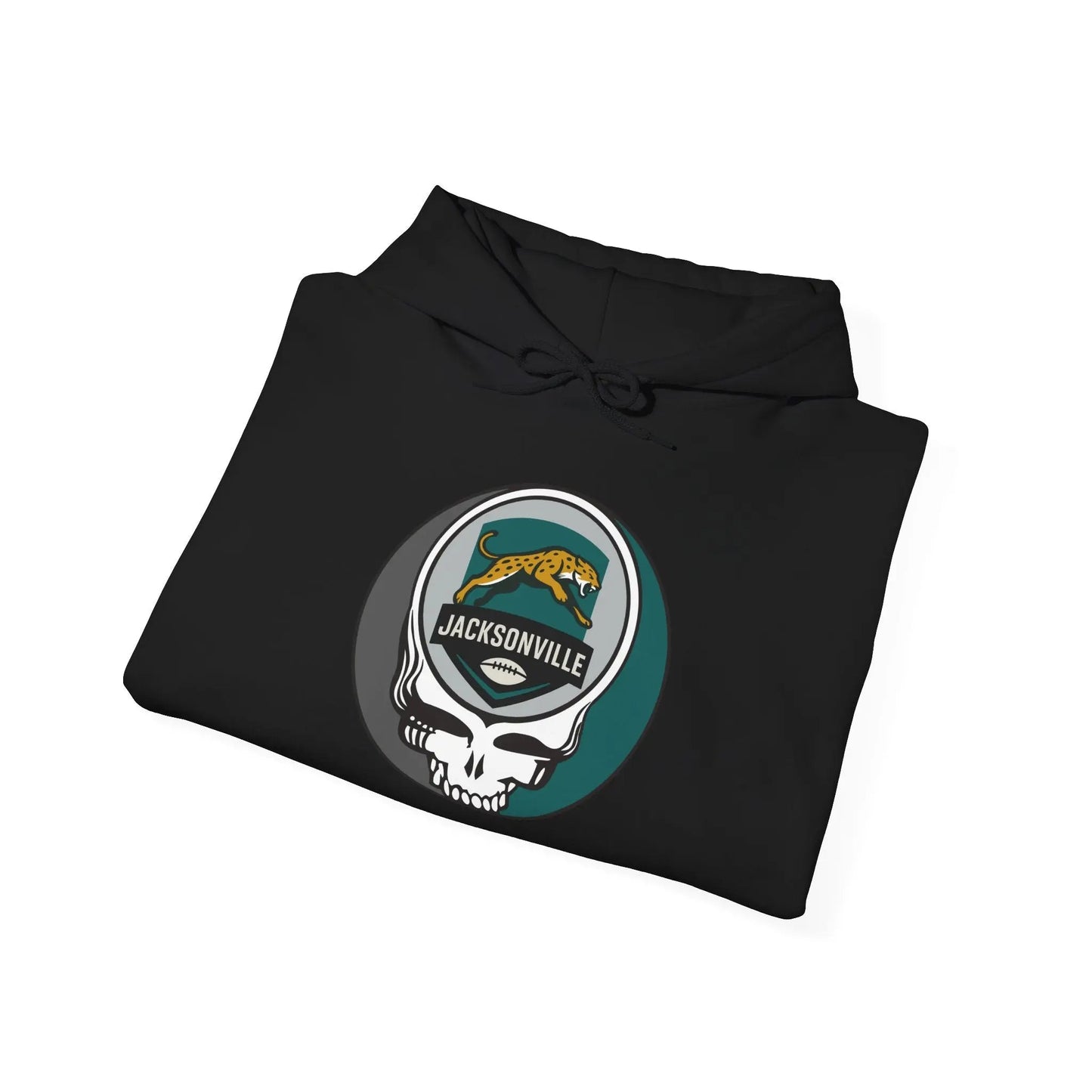 Jacksonville Jaguars Stealie Grateful Dead Hooded Sweatshirt NFL The Gridiron Collection