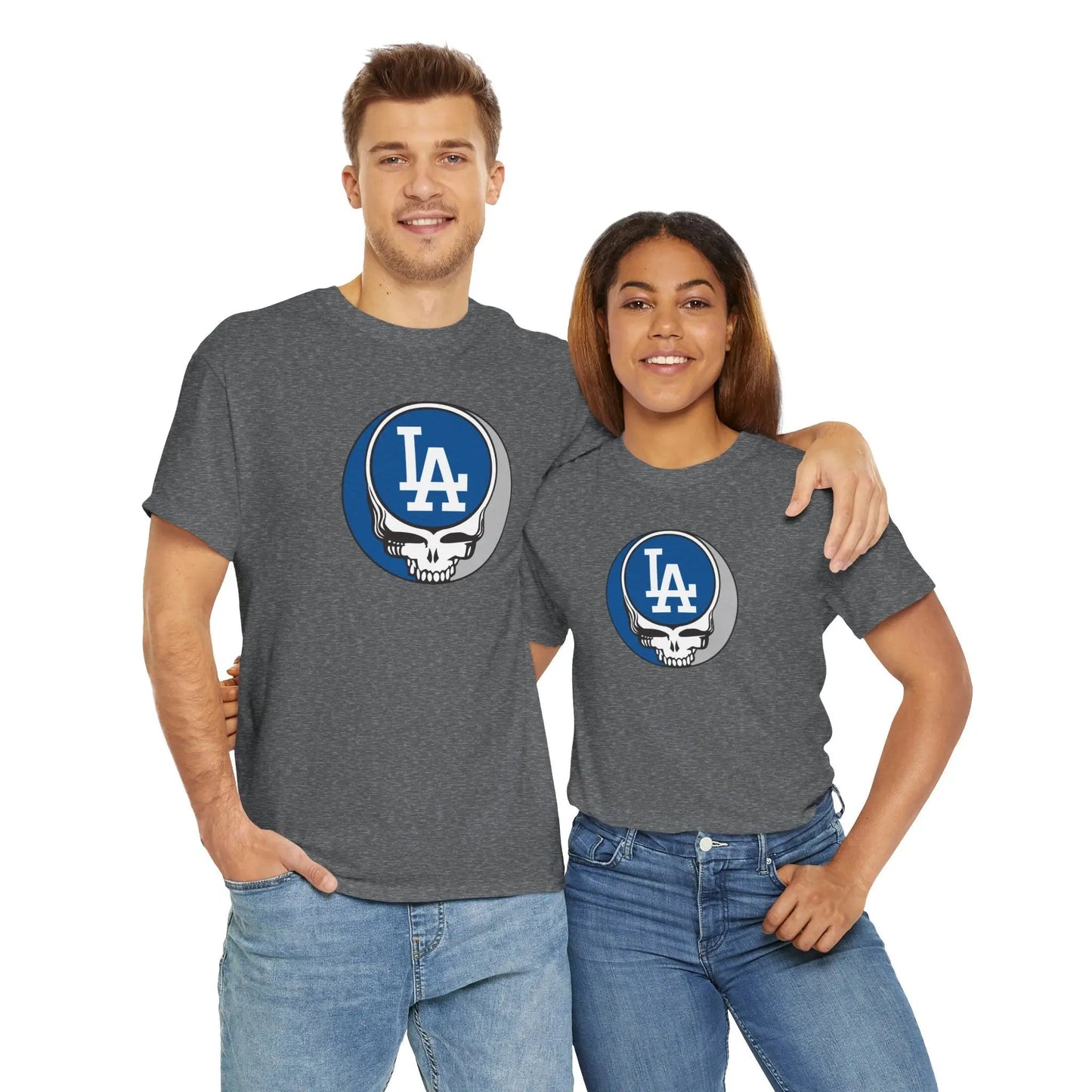 Los Angeles Dodgers Steal Your Face T-Shirt Baseball Edition The Ballpark Collection
