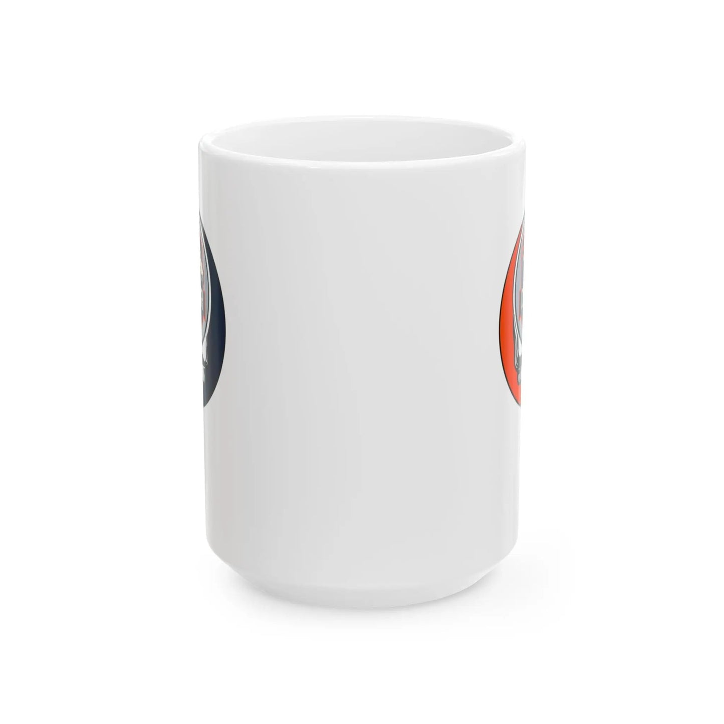 Denver Broncos Stealie Ceramic Coffee Mug Durable White Ceramic NFL