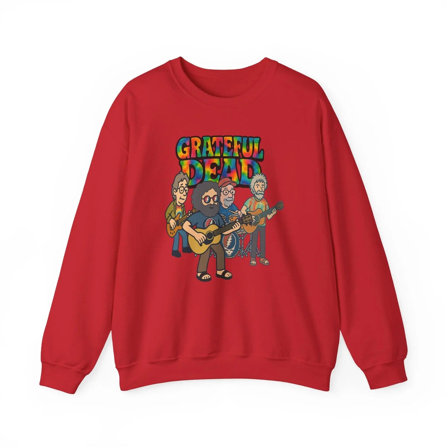 Life is dead. Crewneck Sweatshirt Heavy Blend Unisex Jerry and The Band