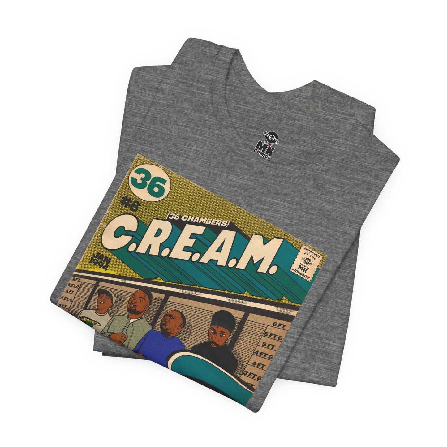 Unisex Jersey Short Sleeve Tee C.R.E.A.M