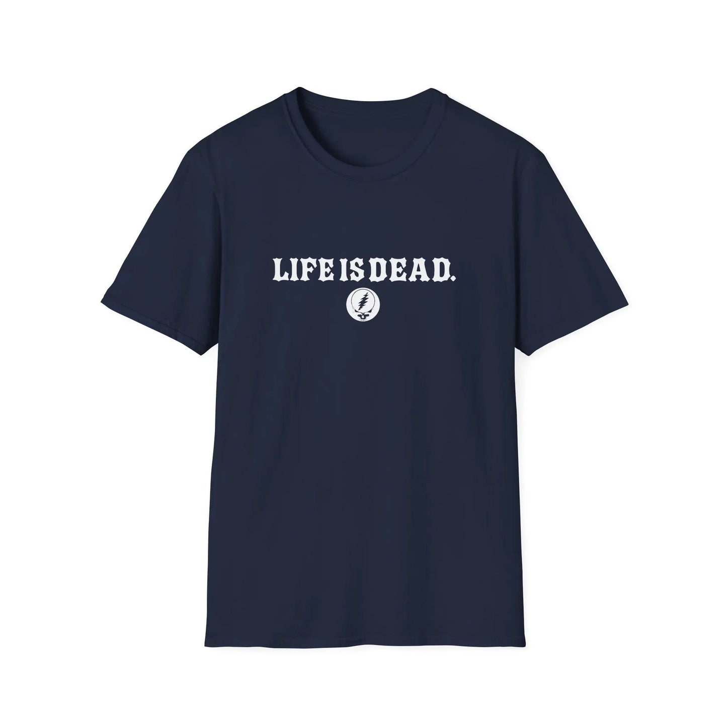 Life is Dead Two-Sided Print Grateful Dead T-Shirt Shreddin' Jerry