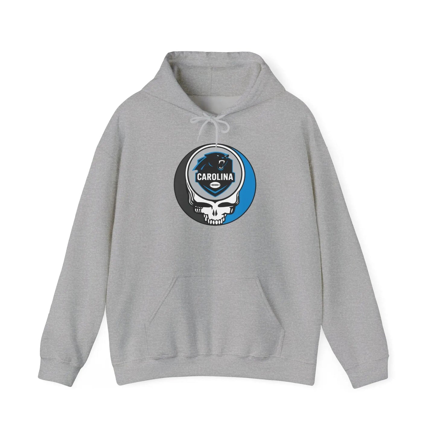 Grateful Dead Stealie Carolina Panthers Stealie Unisex Hoodie NFL