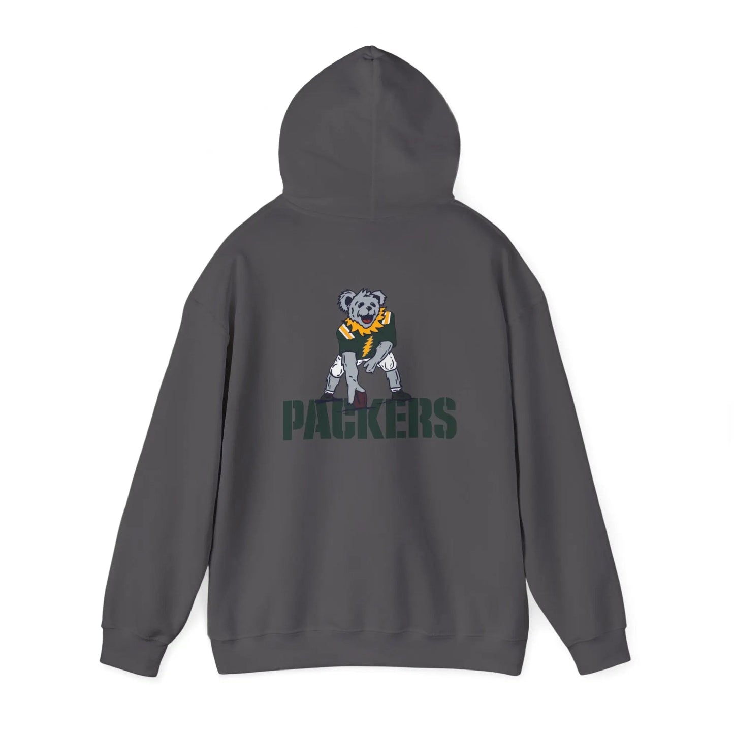 Green Bay Packers Dancing Bear Unisex Hoodie Two-Sided The Gridiron Collection