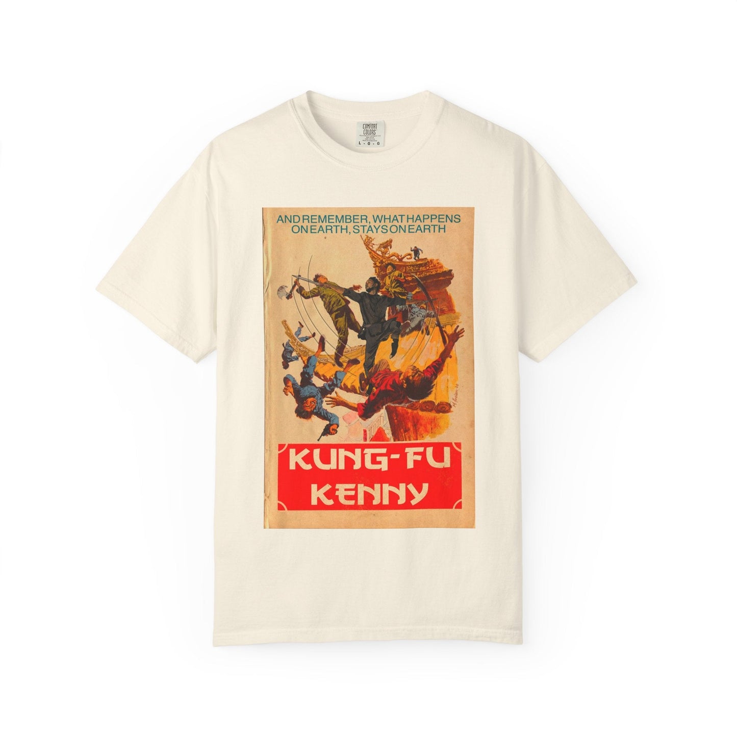 Kung Fu Kenny - Unisex Comfort Colors T-shirt