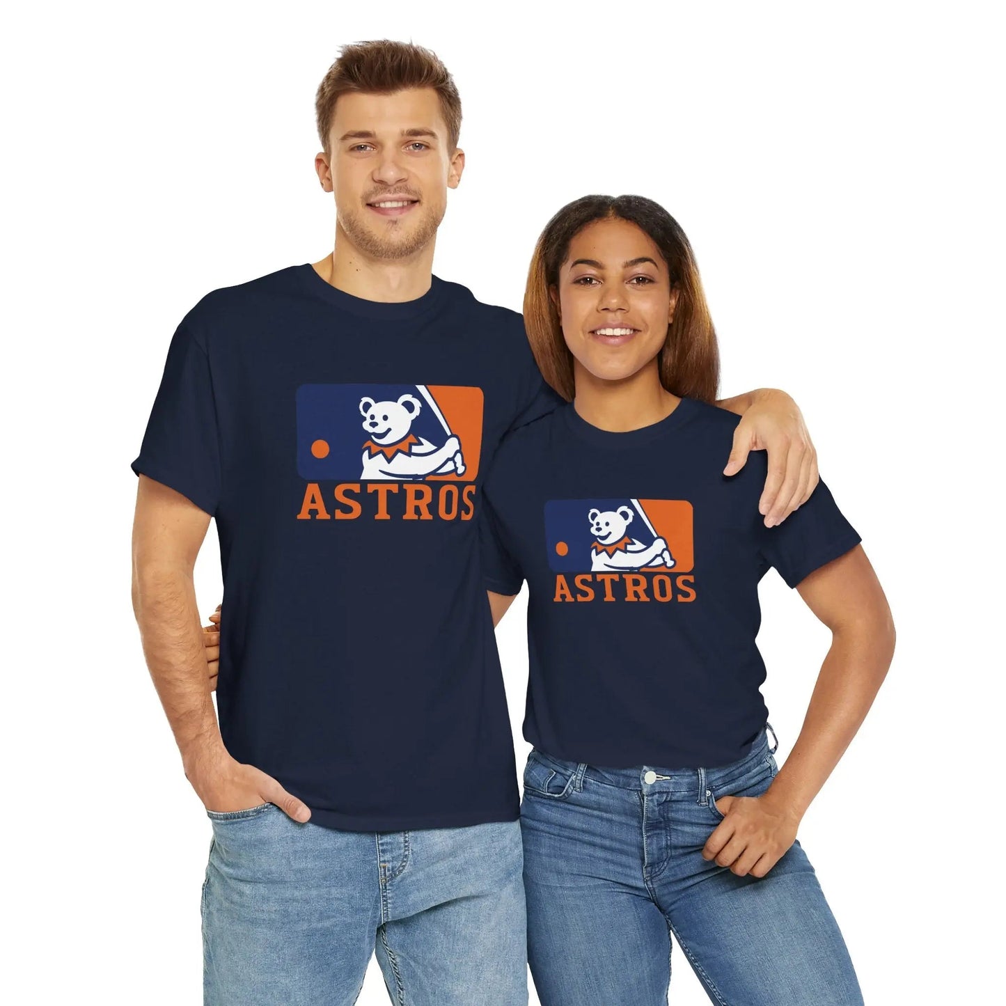 Houston Astros Baseball MLB Logo T-Shirt The Ballpark Collection MLB