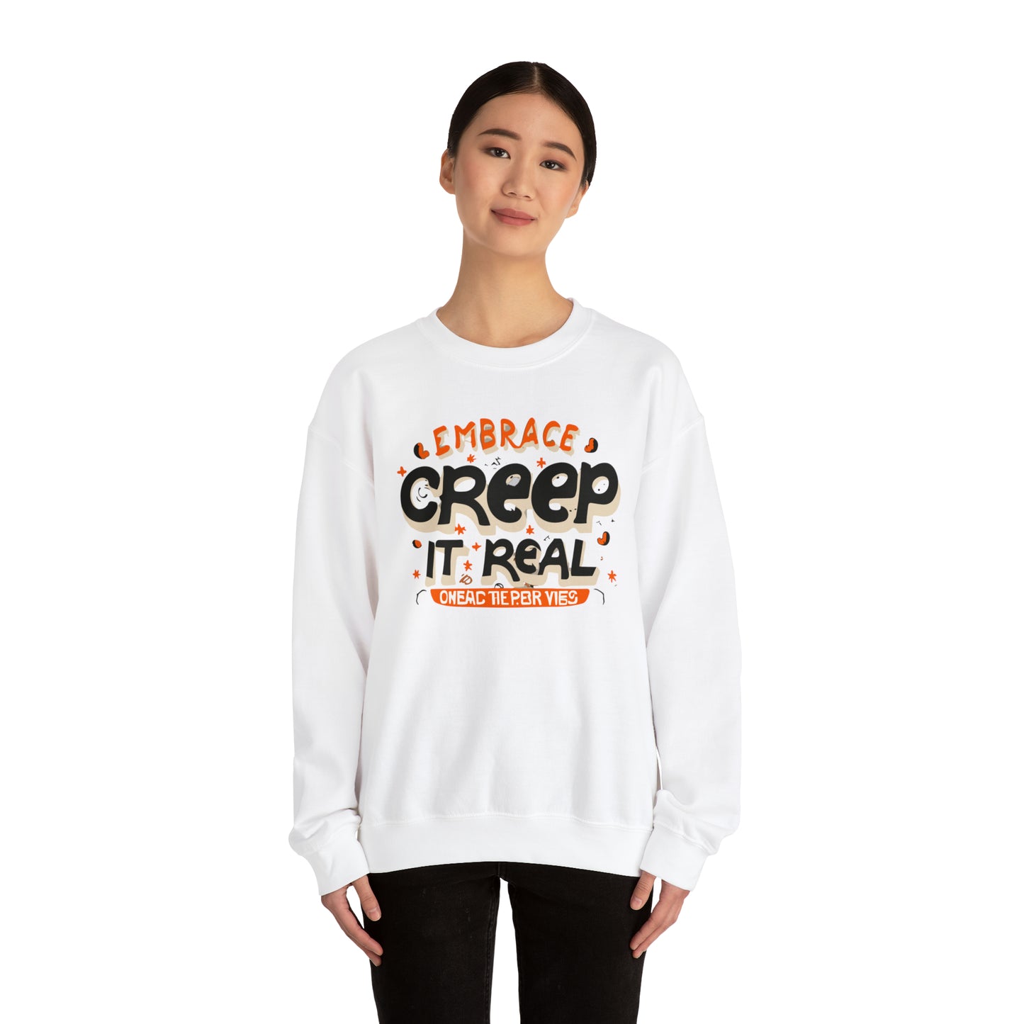 Creep It Real Halloween Sweatshirt, Spooky Season Halloween Sweatshirt, Halloween Costume, Spooky Sweatshirt, Halloween Gifts