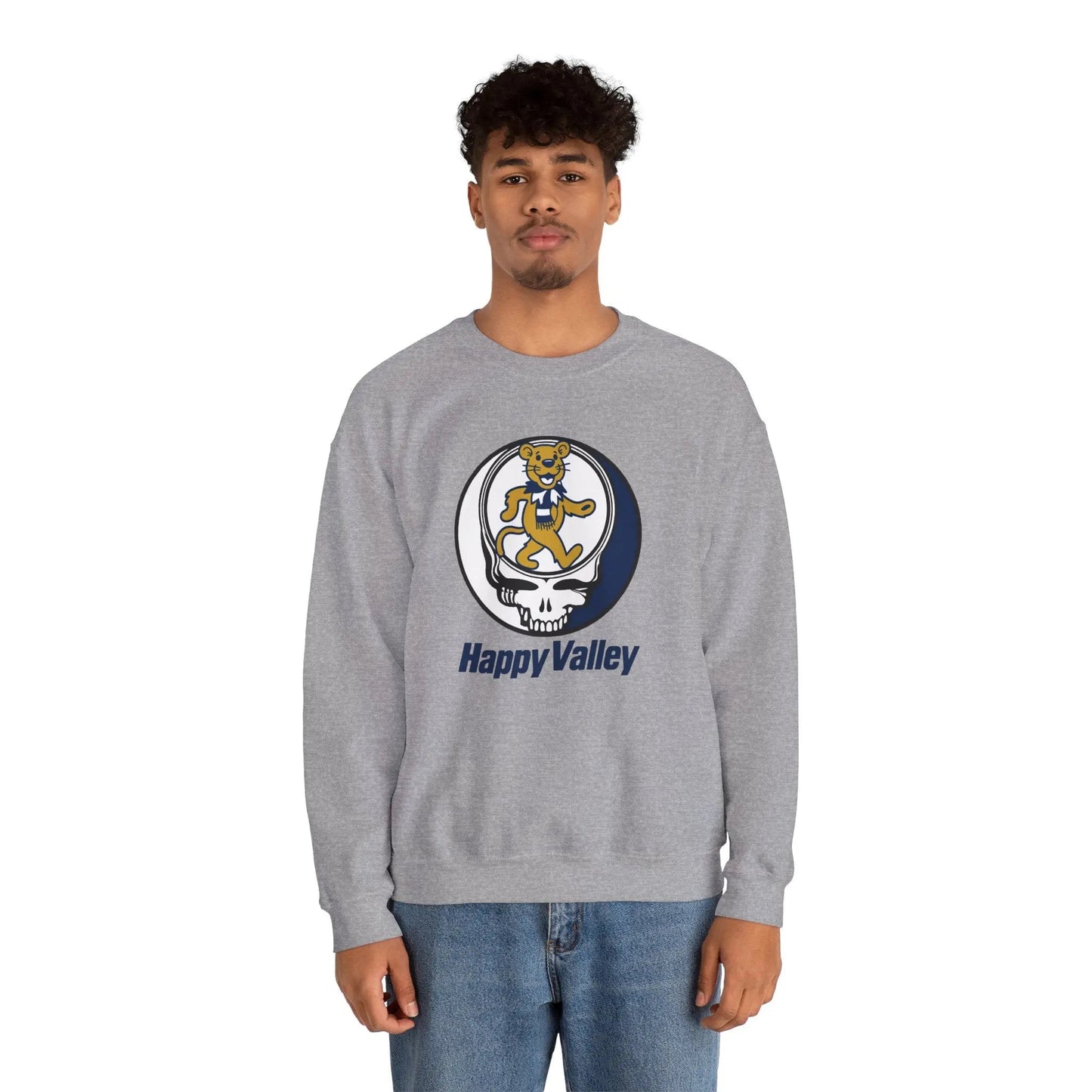 Happy Valley Dancing Lion Stealie Crewneck Sweatshirt
