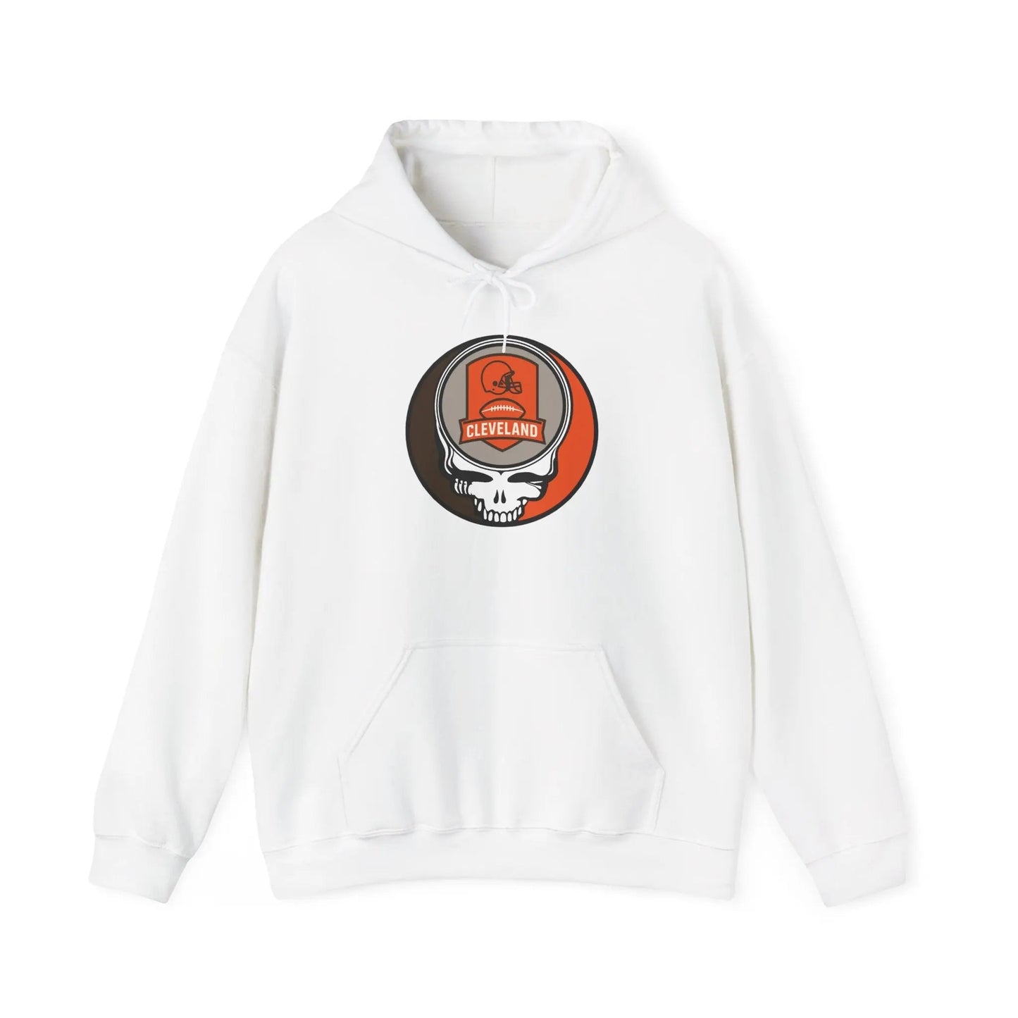 Cleveland Browns Stealie Hooded Sweatshirt Grateful Dead The Gridiron Collection