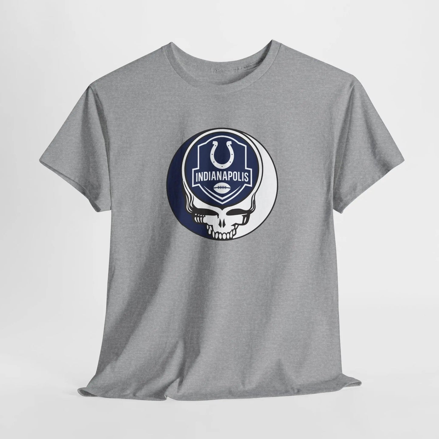 Indianapolis Colts Horseshoe Grateful Dead Steal Your Face T-Shirt NFL