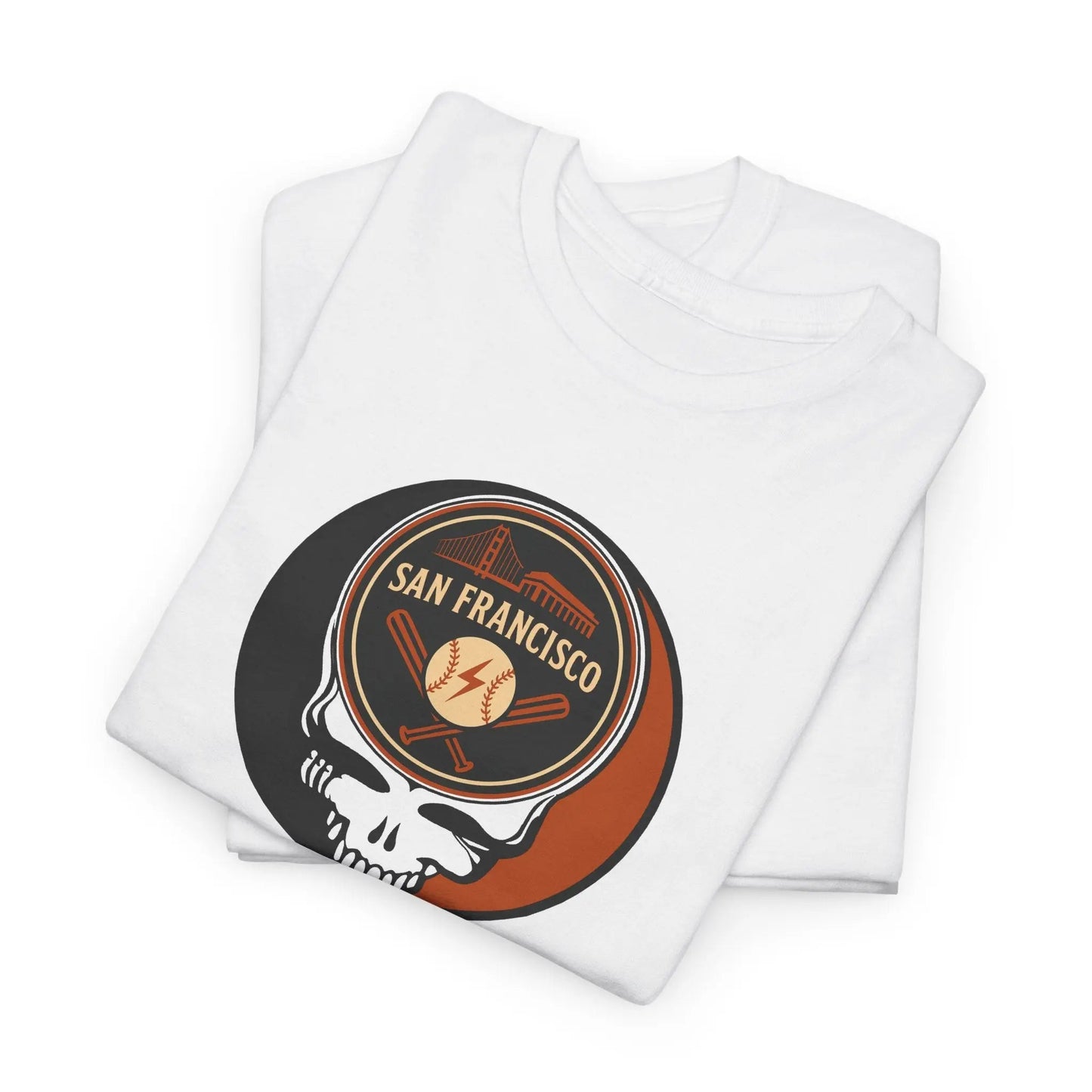 San Francisco Giants Classic Stealie T Shirt Baseball Edition The Ballpark Collection MLB