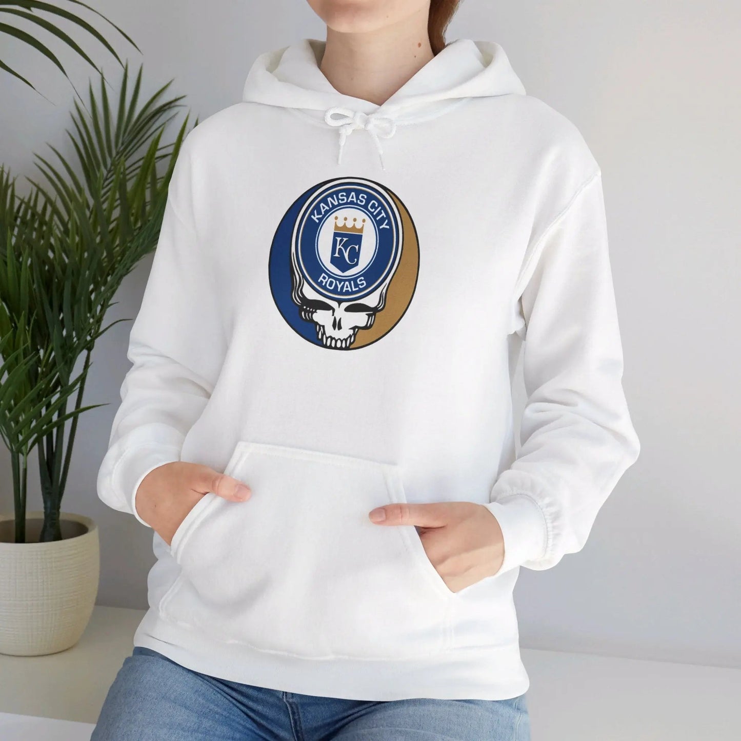 Kansas City Baseball Edition Heavy Blend Hoodie Unisex The Ballpark Collection Grateful Dead