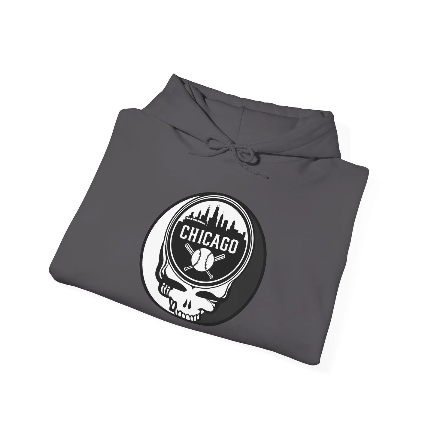 Chicago Baseball Edition Unisex Heavy Blend Hoodie Grateful Dead