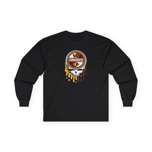 Washington Commanders Grateful Dead Ultra-Cotton Long Sleeve Tee The Gridiron Collection