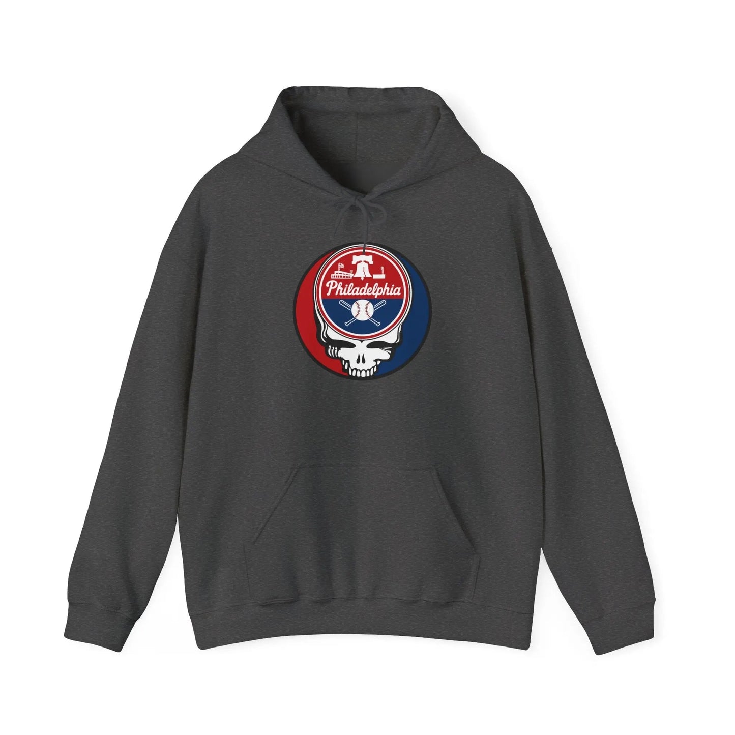 Grateful Dead Hoodie Philadelphia Baseball Edition Unisex Heavy Blend MLB