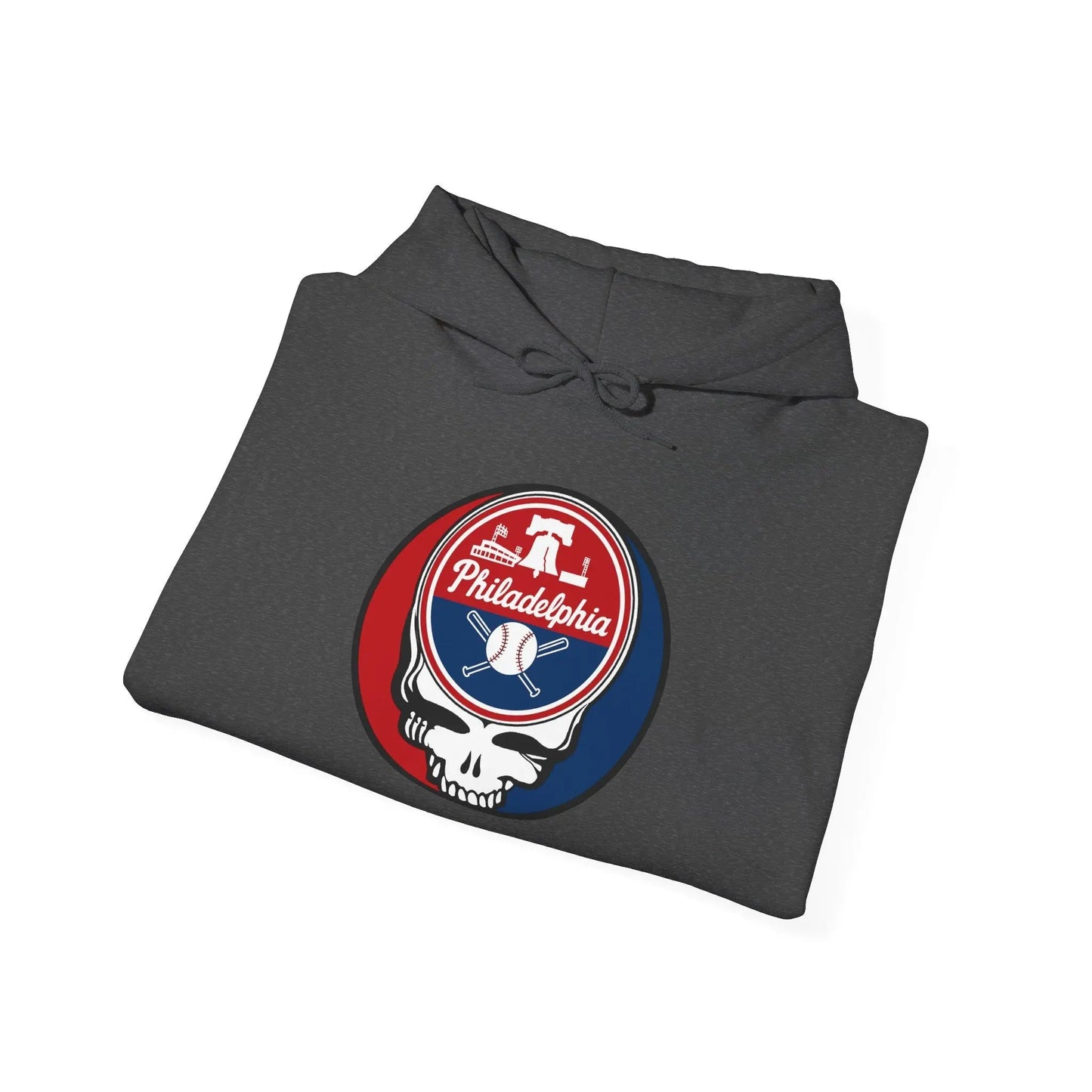 Grateful Dead Hoodie Philadelphia Baseball Edition Unisex Heavy Blend MLB