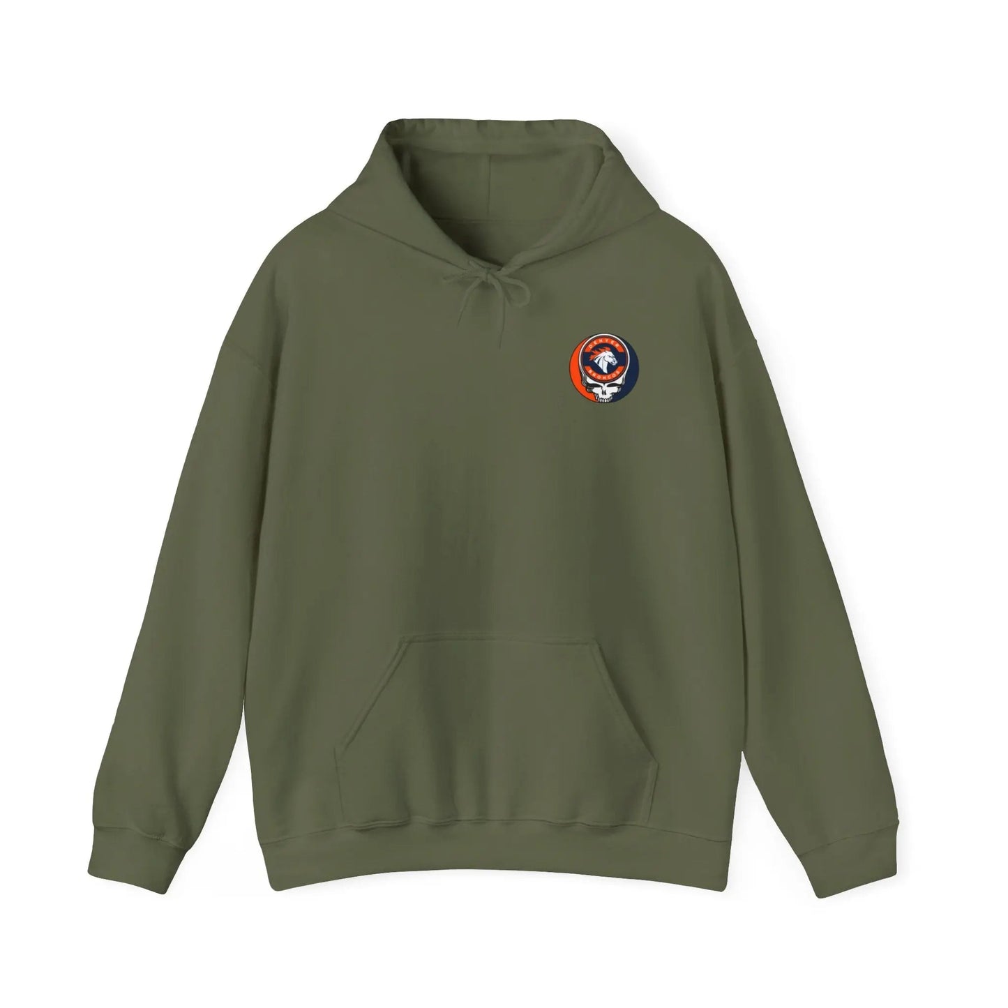 Denver Broncos Dancing Bear Unisex Two-Sided Hoodie The Gridiron Collection