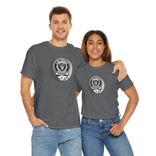 Las Vegas Raiders Steal Your Face T-Shirt Grateful Dead The Gridiron Collection
