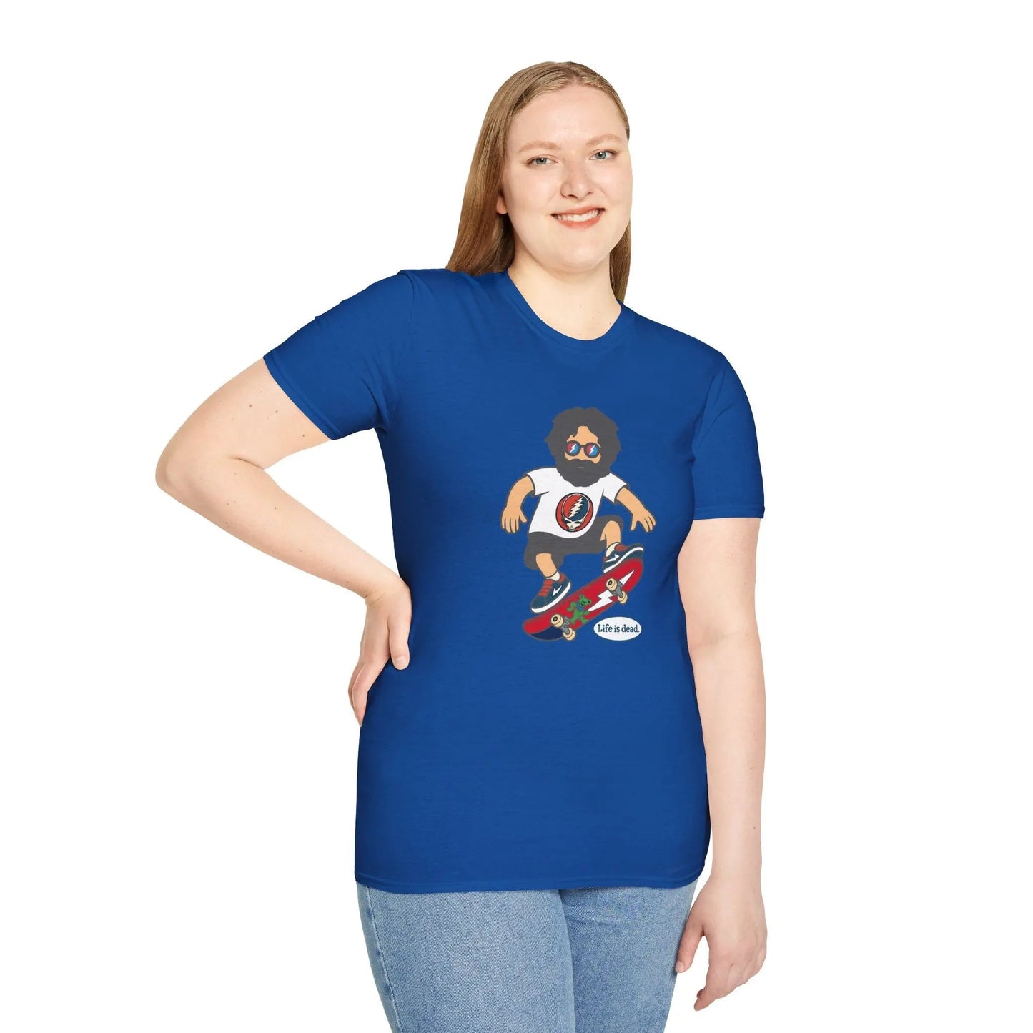 Life is Dead Ultra-Soft T-Shirt Jerry's Shreddin' Grateful Dead