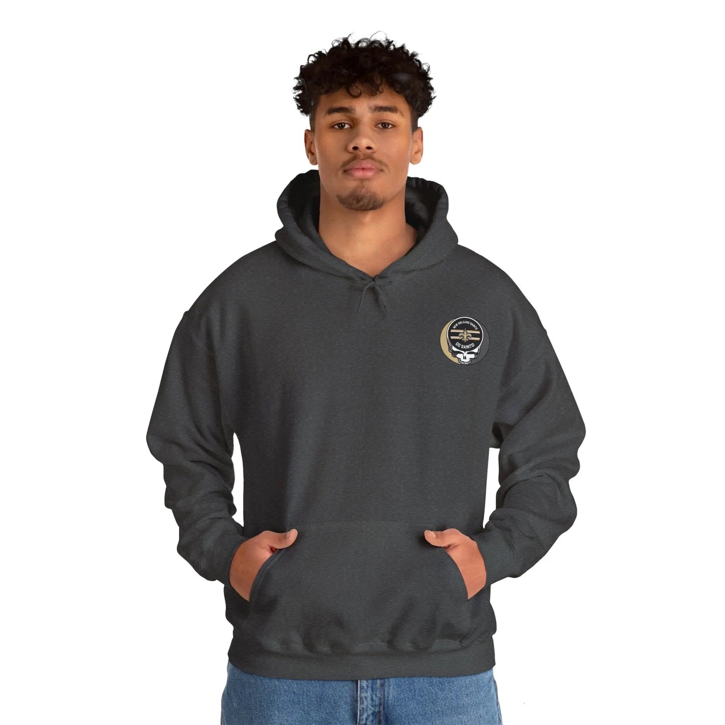 New Orleans Saints Dancing Bear Unisex Hoodie Two-Sided The Gridiron Collection