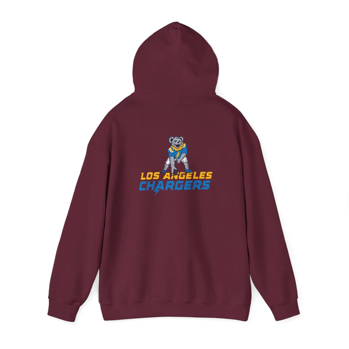 Los Angeles Chargers Dancing Bear Unisex Hoodie Two-Sided The Gridiron Collection