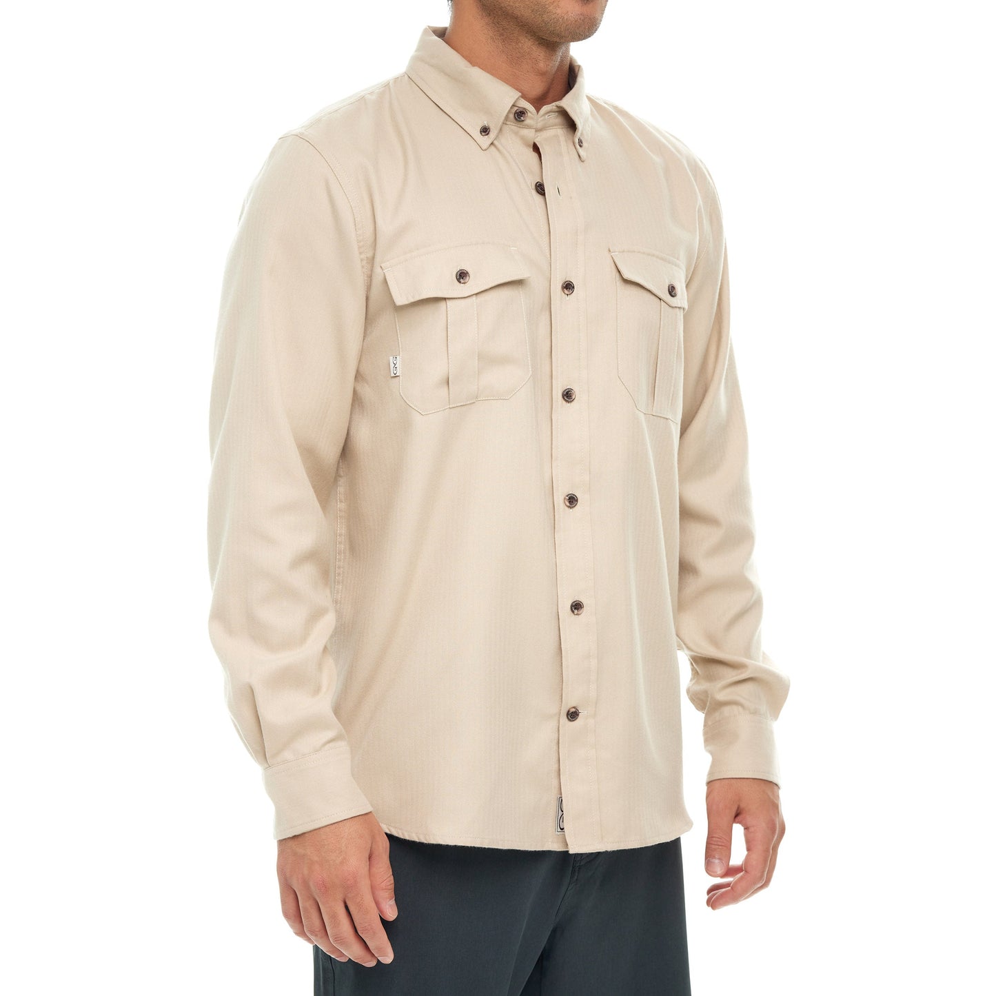 Clay Flannel Long Sleeve Shirt