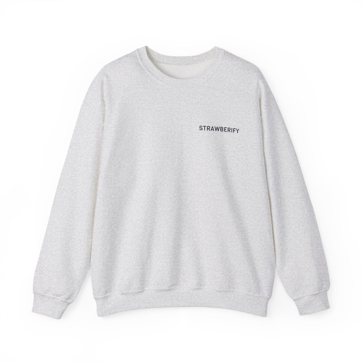 Cozy Unisex Crewneck Sweatshirt - 'STRAWBERIFY'