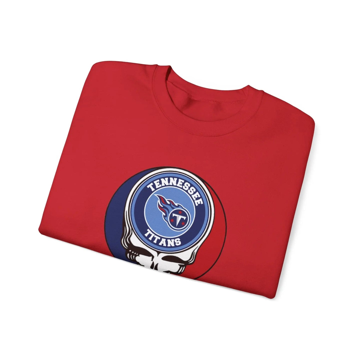 Gridiron Collection Tennessee Titans Grateful Dead Stealie Crewneck Sweatshirt