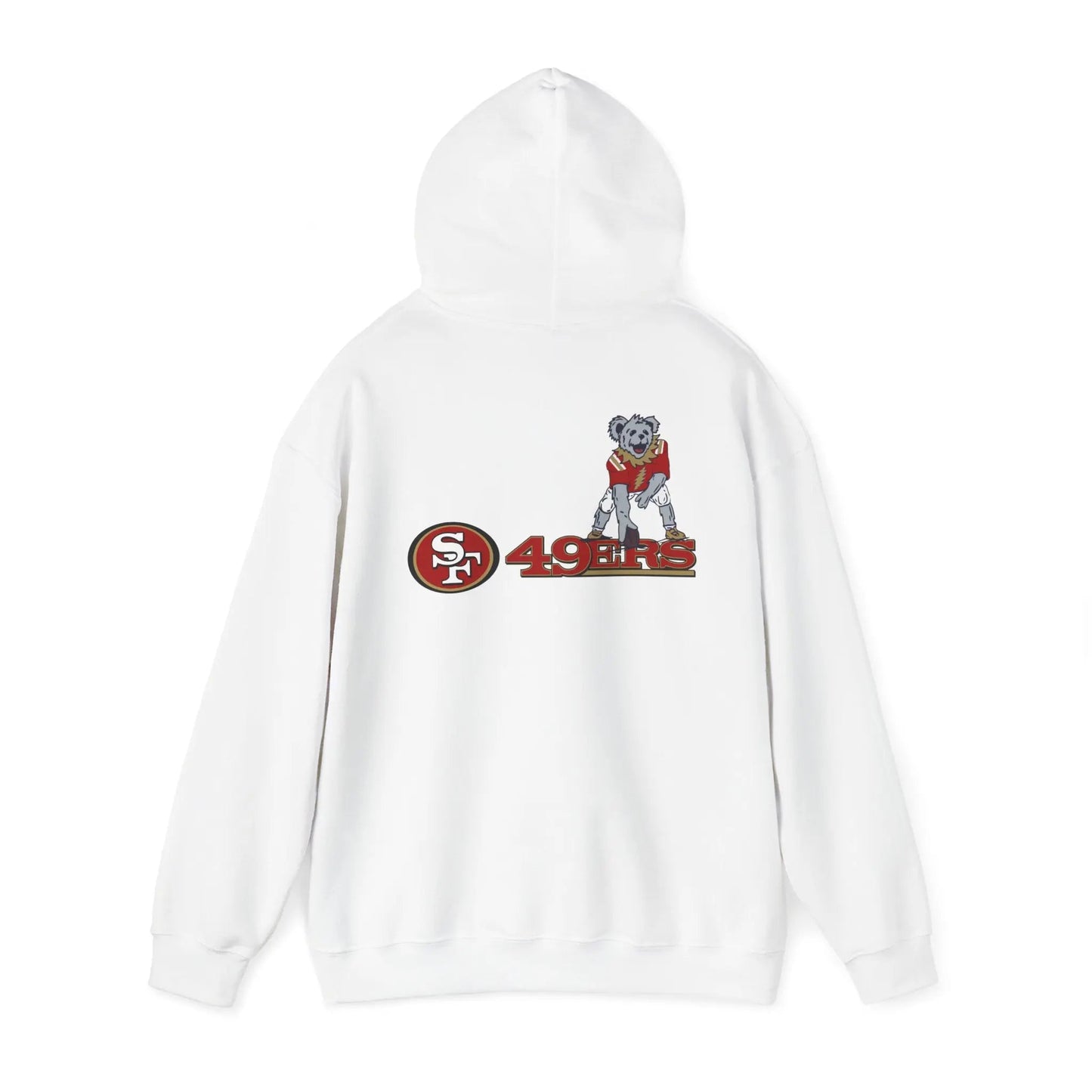 San Francisco 49ers Dancing Bear Unisex Two-Sided Hoodie The Gridiron Collection