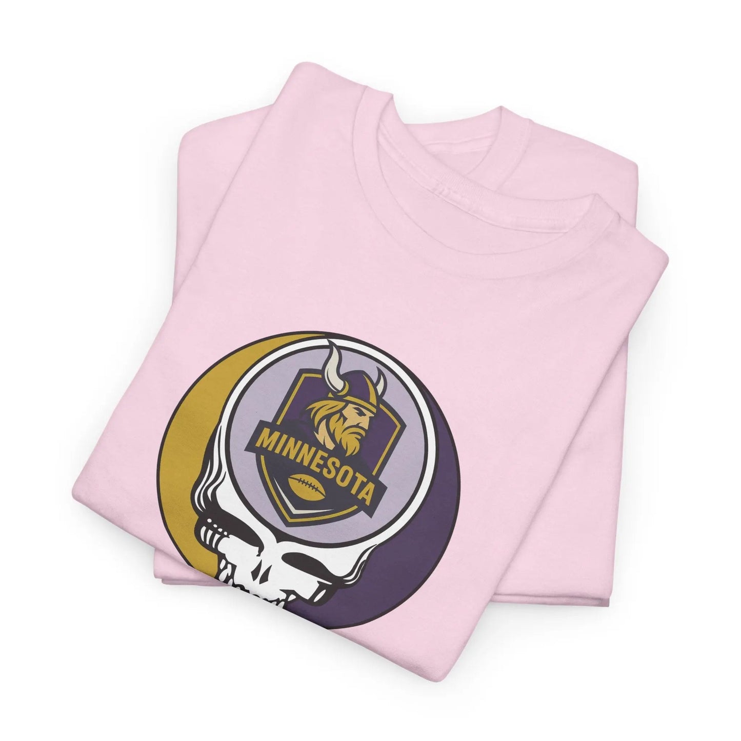 Minnesota Vikings Stealie Cotton Unisex Grateful Dead Tee The Gridiron Collection