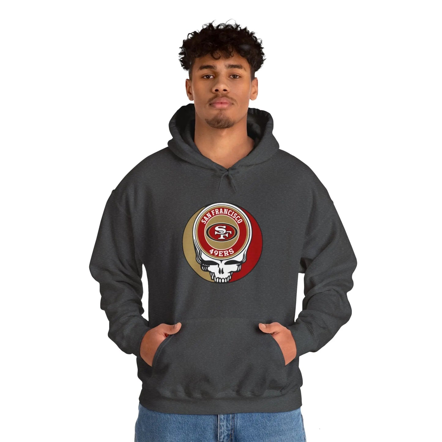 San Francisco 49ers Grateful Dead Hooded Sweatshirt The Gridiron Collection