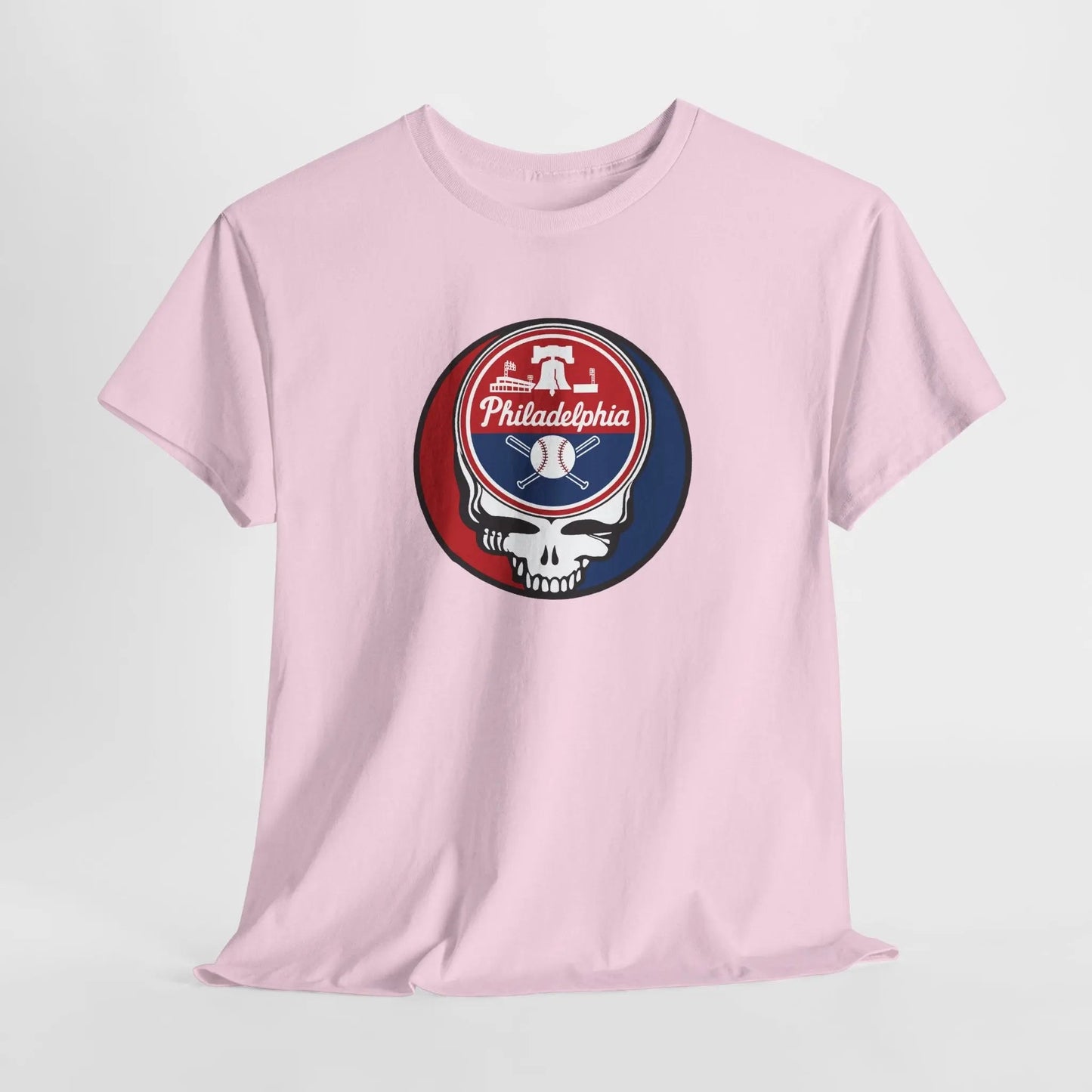 Philadelphia Phillies Grateful Dead Steal Your Face T-Shirt Ballpark Collection MLB
