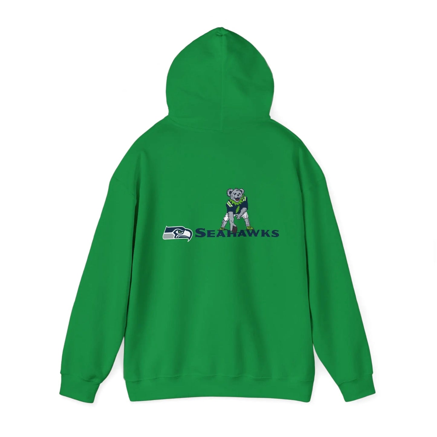 Seattle Seahawks Dancing Bear Unisex Hoodie Two-Sided The Gridiron Collection