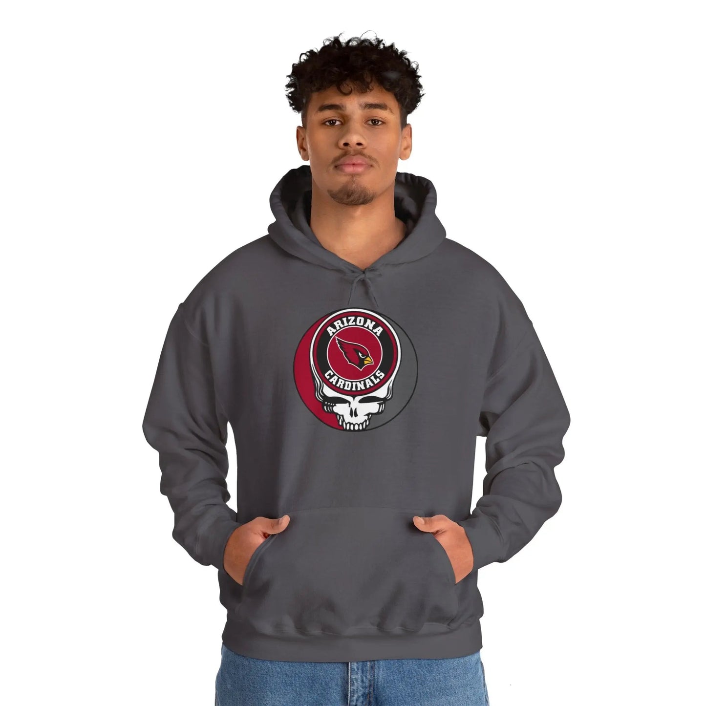 Arizona Cardinals Grateful Dead Unisex Hoodie The Gridiron Collection