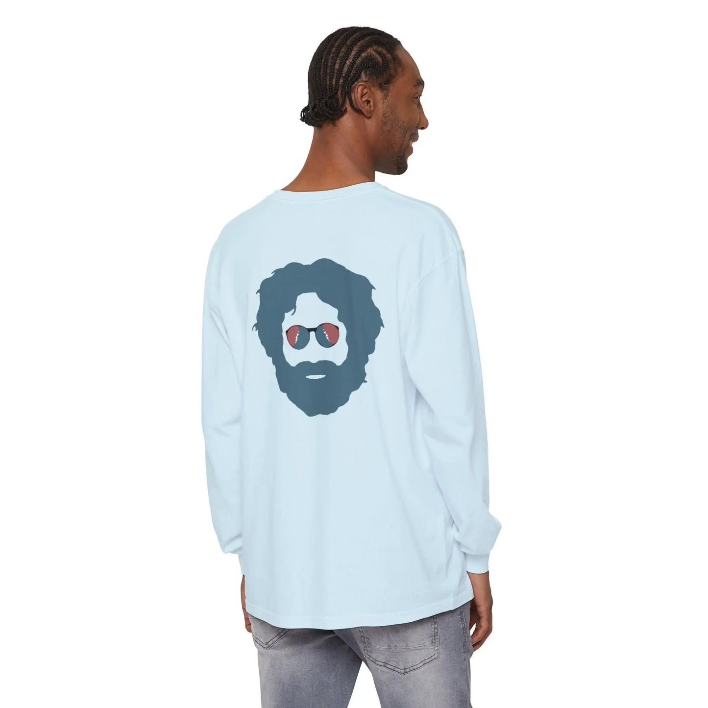 Jerry Garcia Vineyard Collection Garment-dyed Long Sleeve T-Shirt Grateful Dead